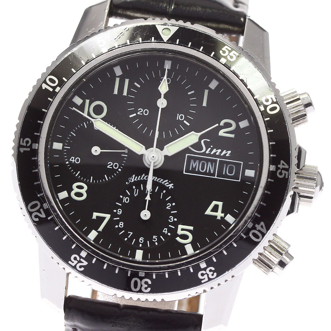 2022年レディースファッション福袋特集 SINN - 【Sinn】ジン 103 クロノグラフ デイデイト 自動巻き メンズ_719811 腕時計(アナログ)