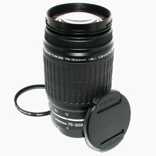 ペンタックス(PENTAX)の✨美品✨PENTAX 望遠レンズ☆smc 75-300mm☆遠くの撮影に最適！(レンズ(ズーム))