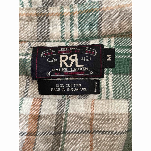 RRL(ダブルアールエル)のダブルアールエル　RRL ネルシャツ　M シャツ　（検索）ラルフ　Ralph  メンズのトップス(シャツ)の商品写真