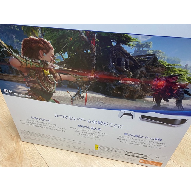 SONY(ソニー)の【クーポン今日まで】新品 プレイステーション5 プレステ5 本体　ホライゾン エンタメ/ホビーのゲームソフト/ゲーム機本体(家庭用ゲーム機本体)の商品写真