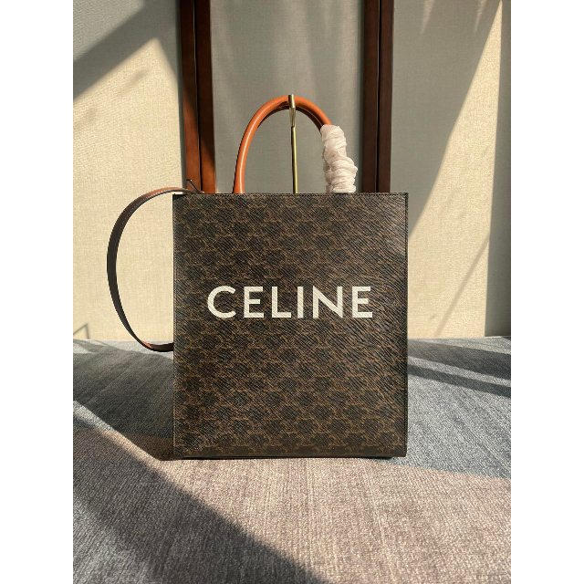 ☆CELINE☆カバ トリオンフ/コーティングキャンバス/トートバッグ