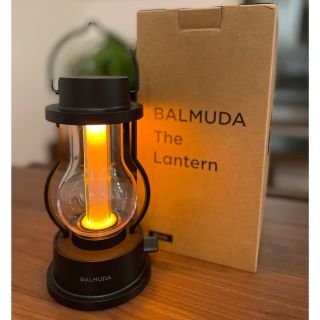 BALMUDA ランタン BLACK(ライト/ランタン)