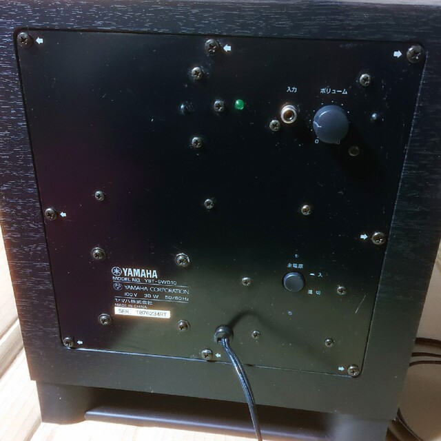 YAMAHA サブウーファー YST-SW010 YAMAHA サブウーファー YST-SW010