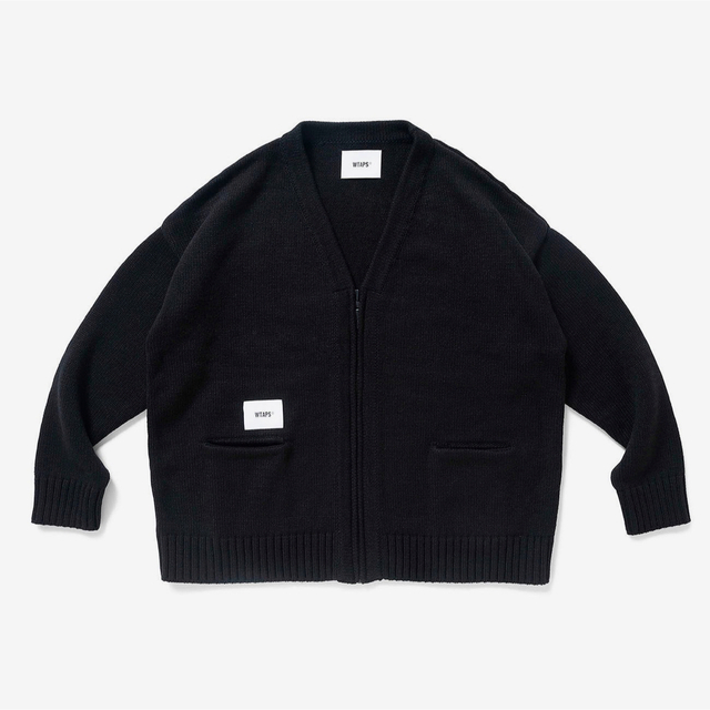 カーディガンWTAPS 22AW PALMER SWEATER ブラック L カーディガン