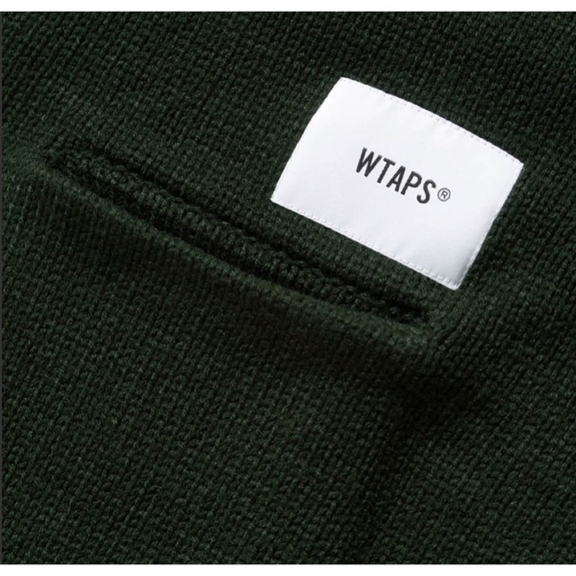 W)taps(ダブルタップス)のWTAPS 2022FW PALMER SWEATER BLACK XLサイズ メンズのトップス(カーディガン)の商品写真