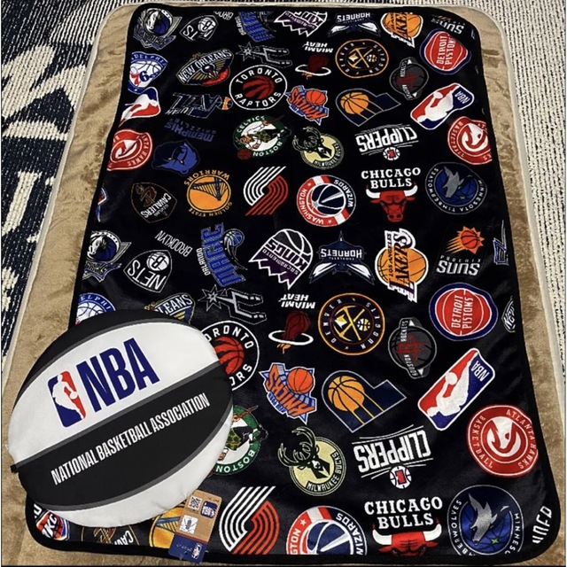 NBA バスケット チームロゴ　総柄　限定品