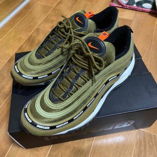 アンディフィーテッド(UNDEFEATED)の美品　ナイキ NIKE ×UNDEFEATED AIR MAX 97(スニーカー)