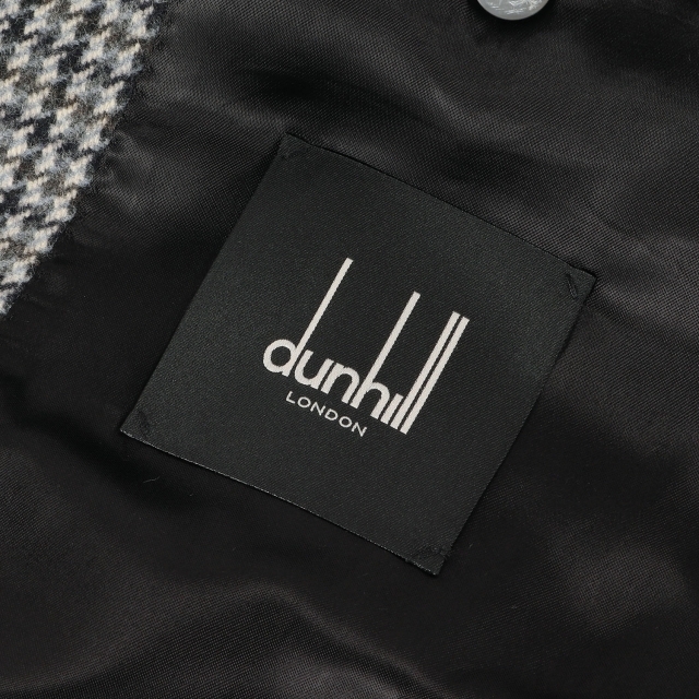 dunhill ダンヒル コート ガンクラブチェック ウール チェスターコート