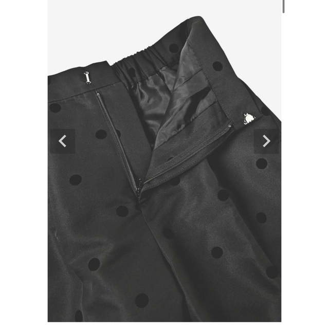 新品未使用maison de Dolce. フロッキードットパンツ M 休日限定