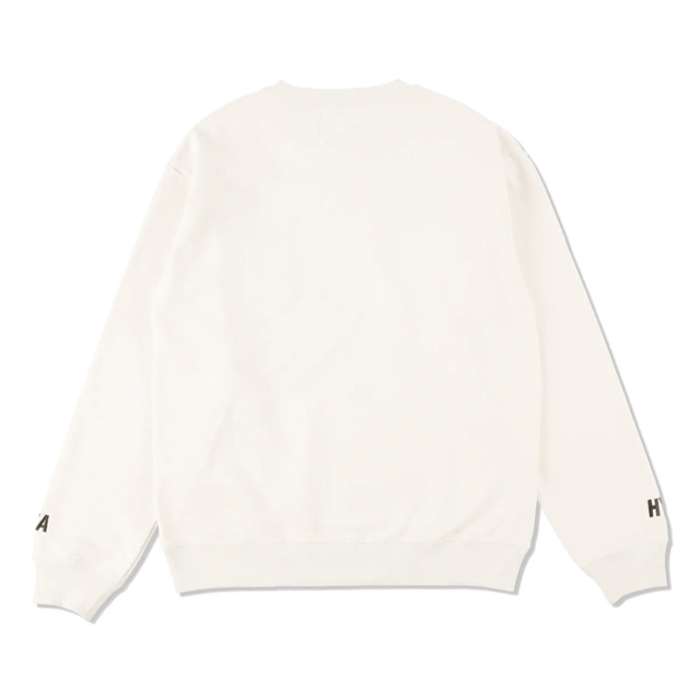 HYSTERIC GLAMOUR WDS CREW NECK SWEAT　白L