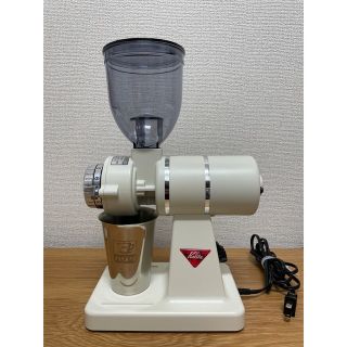 カリタ(Kalita)のカリタ　ナイスカットG  コーヒーミル　アイボリー(電動式コーヒーミル)