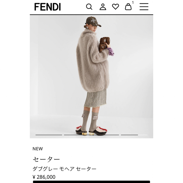 お得】 FENDI ニット 新作 完売品 フェンディ - ニット+セーター - www