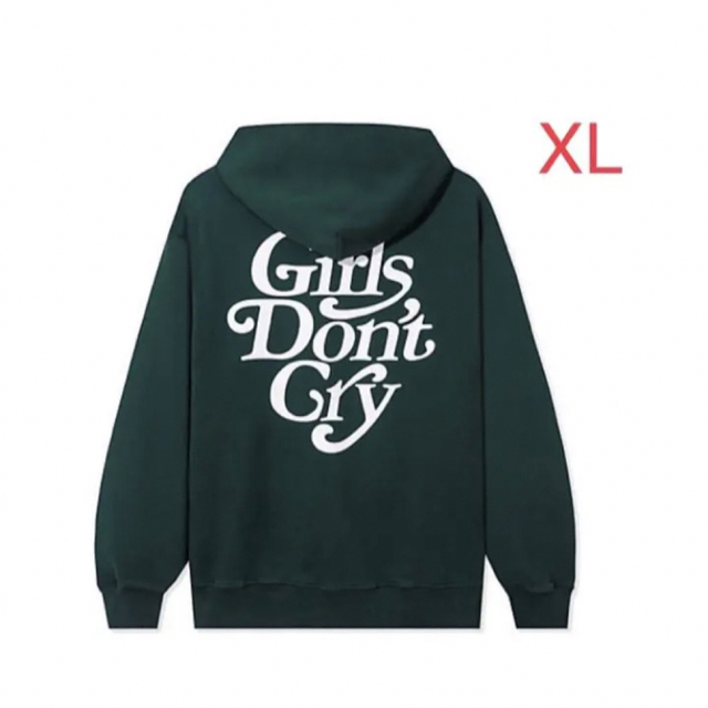 在庫販売 girls don´t cry hoodie XL Green verdy | www.takalamtech.com