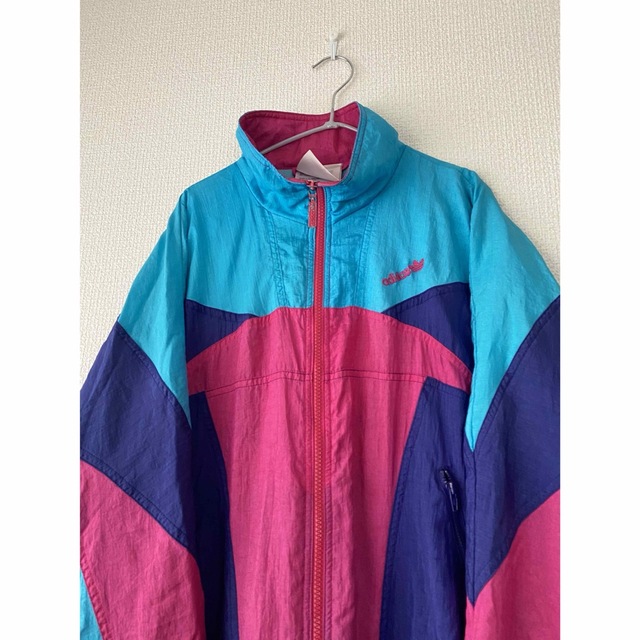 常田大希 adidas アディダス ナイロンパーカー 90s 万国旗タグ