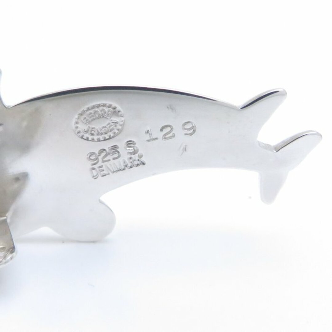 高価値セリー ジョージジェンセン Georg Jensen 129 ピアス シルバー