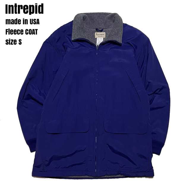 ＊5950 USA製　intrepid フリース　ナイロンジャケット　コート