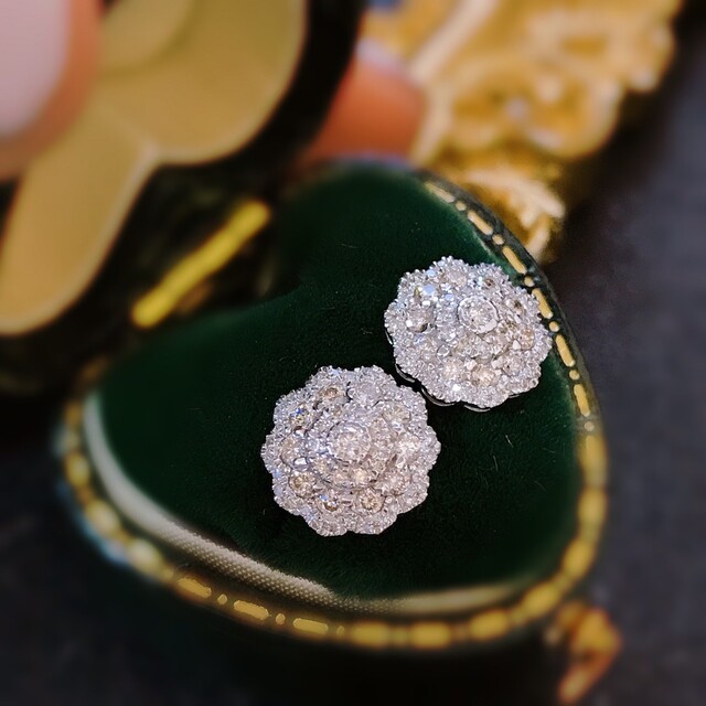 好評 天然ダイヤモンドピアス0.72ct k18 ピアス - consuladomadagascar.org