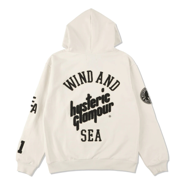 XL☆HYSTERIC GLAMOUR X WDS VARSITY HOODIE 即納!最大半額