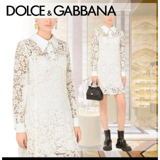 ドルチェアンドガッバーナ(DOLCE&GABBANA)のNiziU着用 ドルチェアンドガッバーナ ワンピ👗(ひざ丈ワンピース)