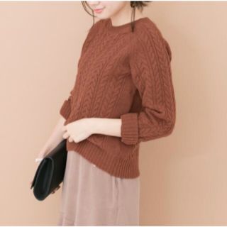 アーバンリサーチドアーズ ケーブルニット ニット/セーター(レディース ... 美品 アーバンリサーチドアーズ Doors ケーブル編みニット ブラック