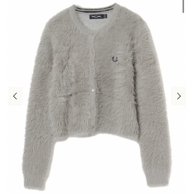 BEAMS×FRED PERRY シャギーカーディガン BEAMS×FRED PERRY シャギーカーディガン