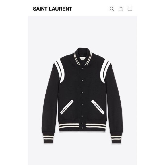 ☆新品未使用☆ saint laurent サンローラン テディジャケット 46