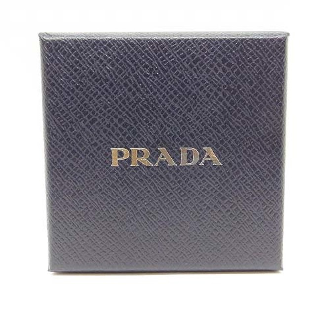 プラダ PRADA ブレスレット サフィアーノレザー 黒 ブラック 1IB351