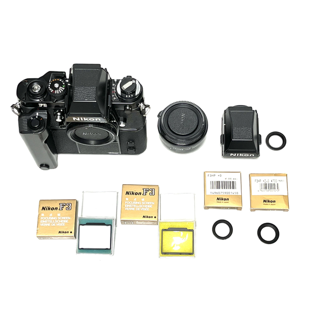 ニコン Nikon F3 HP + MD-4 モータードライブ 付属品付き