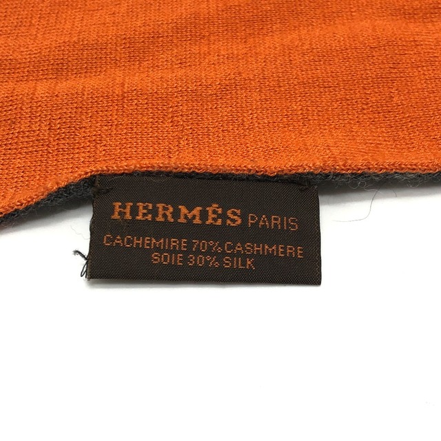 Hermes - エルメス HERMES ファッション小物 Hロゴ ロゴ マフラー