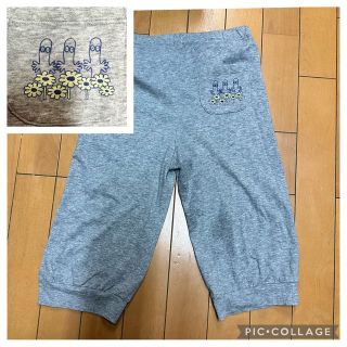 ユニクロ(UNIQLO)の【中古】ユニクロ キッズ ハーフパンツ（薄手）ムーミン ニョロニョロ XL(パンツ/スパッツ)