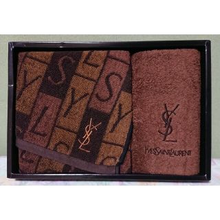 イヴサンローラン(Yves Saint Laurent)のイヴ・サンローラン  フェイスタオル  ゲストタオル  YSL  58(タオル/バス用品)