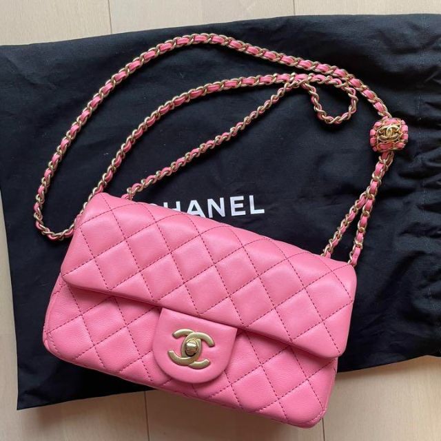 CHANEL - 入手困難 ️CHANELシャネルミニマトラッセパールクラッシュココボールの通販 by Bill's shop｜シャネルならラクマ