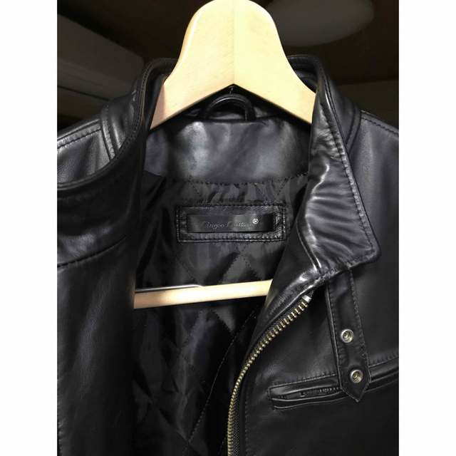 Liugoo Leathers(リューグーレザーズ)の革ジャン　馬革 メンズのジャケット/アウター(レザージャケット)の商品写真