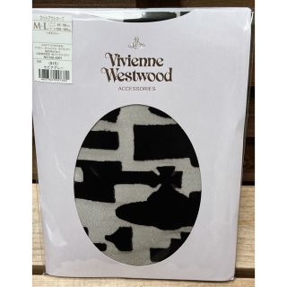 ヴィヴィアンウエストウッド(Vivienne Westwood)の新品ヴィヴィアンウエストウッド★カットアウトオーブ タイツ セピアグレー M〜L(タイツ/ストッキング)