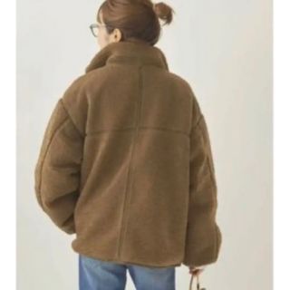 Plage - 【新品】Plage リバーシブルボアブルゾン(カーキ) 38サイズの