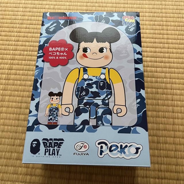 be@rbrick bape ペコちゃん100% 400%-