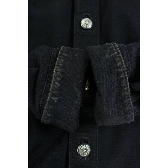 人気ショップ Chrome Hearts - クロムハーツ DENIM SHIRT/デニムシャツ