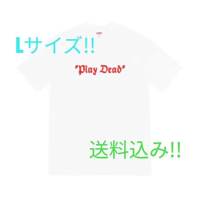 Supreme Play Dead Tee Lサイズ - Tシャツ/カットソー(半袖/袖なし)