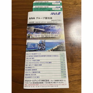 ANA株主優待券最新✨2022年下期(その他)