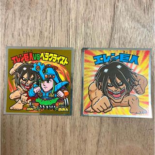 ビックリマン(bikkuriman（LOTTE）)の進撃の巨人マンコレクターシール希望の翼編-15  -22(ステッカー（シール）)