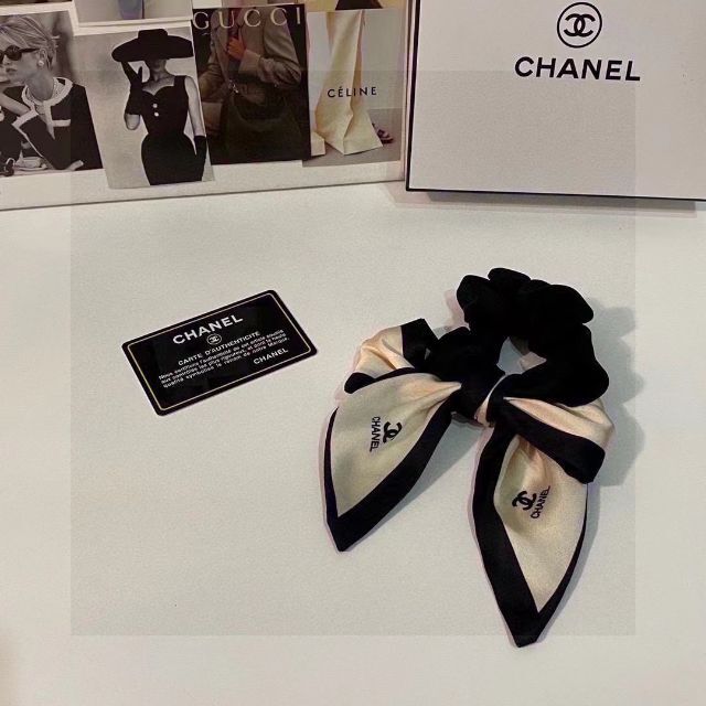 日本お値下 CHANEL シャネル ヘアアクセサリー シュシュ