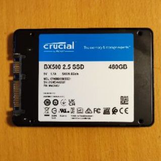 480GB SSD（crucial BX500）おまけ付き(PC周辺機器)