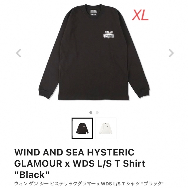 HYSTERIC GLAMOUR X WDS L/S T-SHIRT Lサイズ-