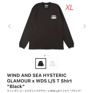 HYSTERIC GLAMOUR WDS L/S T-SHIRT BLACK M-