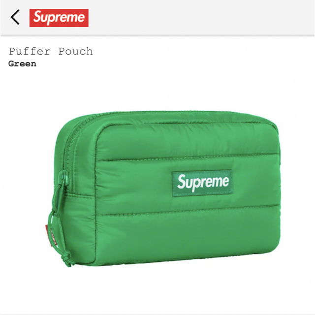 Supreme(シュプリーム)のSupreme Puffer Pouch シュプリーム パファー ポーチ  メンズのバッグ(ウエストポーチ)の商品写真