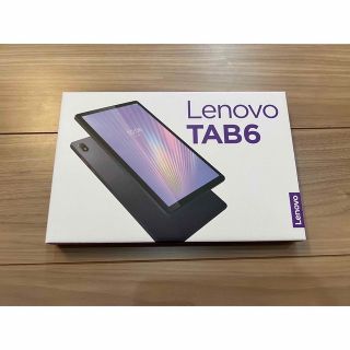 レノボ(Lenovo)のLenovo　TAB6   新品未使用　simフリー　アピスブルー　タブレット(タブレット)