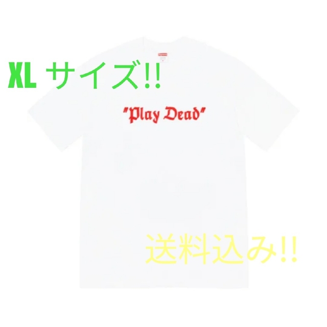 購入ショップ Supreme Play Dead Tee XLサイズ univ-silkroad.uz
