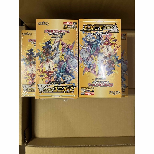 【新品・未開封】ポケモン VSTAR ユニバース 5ボックスシュリンク付き エンタメ/ホビーのトレーディングカード(Box/デッキ/パック)の商品写真