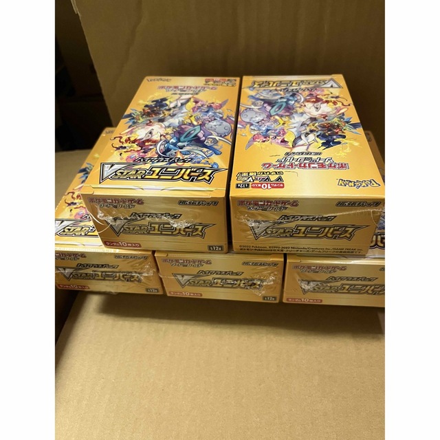 【新品・未開封】ポケモン VSTAR ユニバース 5ボックスシュリンク付き エンタメ/ホビーのトレーディングカード(Box/デッキ/パック)の商品写真