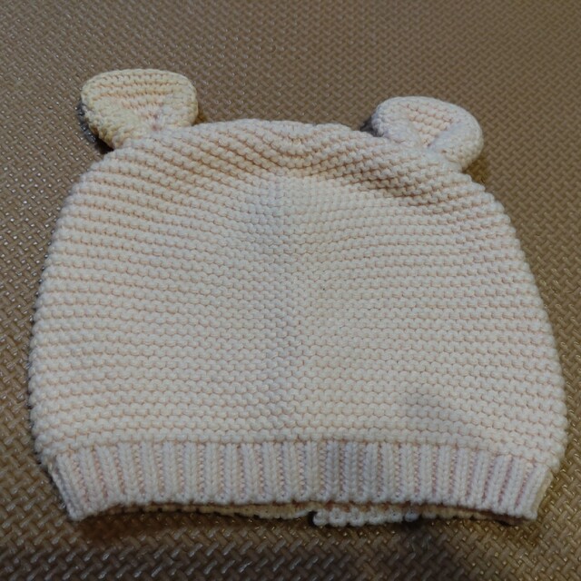 babyGAP(ベビーギャップ)のブラナンベア　ガーターニットキャップ　42cm キッズ/ベビー/マタニティのこども用ファッション小物(帽子)の商品写真